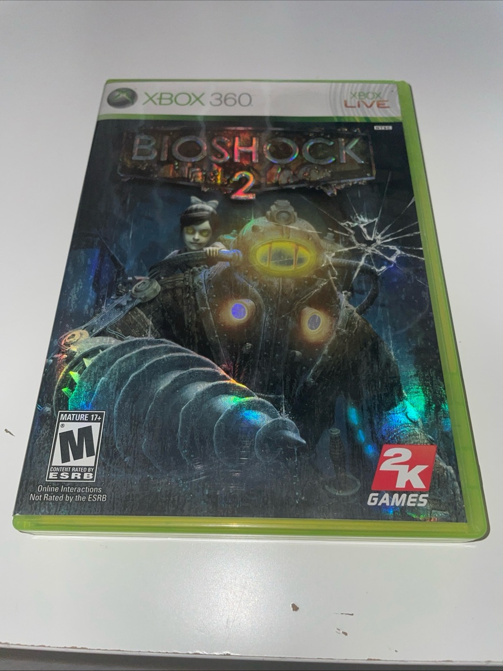 Bioshock 2 XBOX 360 Action / Adventure (Video Game) Complete With Manual